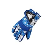 vejtmcc Handschuh Skifahren Outdoor-Winter Schnee Winddichte Handschuhe Sporthandschuh Fischlandschmuck (Mutilcolor4, One Size)