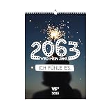 Visual Statements - Sarkasmus Kalender 2025- Wandkalender - A4 mit 52 sarkastischen & lustigen Sprüchen - Wochenk