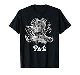 Peru Casual Top Machu Picchu: Das Wunder der Inkaico-Welt T-S
