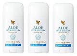 DG Medicare 3x Aloe Vera Ever Shield Deo Stick Deodorant - Forever Living FL