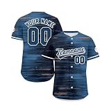 Personalisiertes American Football Trikot,Individuell Bedruckt Namen Nummer & Logo,Sporttrikot Erwachsene/Kinder Unisex Baseball Shirt Athletisch Kleidung Deutschland Tshirt(8)