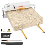BAUTEC Dämmstoffschneider ISO-QUICKCUT + Dämmstoffmesser » optimiert für Rollenware » schneidet Glaswolle, Steinwolle, Mineralwolle,