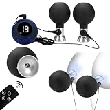 NAIXBTY Elektro Shock Brust Massagegerät SM Brustvergrößerung Elektrische Stimulator Brustwarzen Clip Vibrator für Sie Nippel Klitoris Stimulator Sexspielzeug für Frauen Paare (Remote Control Host)