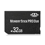 LICHIFIT Pro Duo Speicherkarte, 32 GB, für Sony PSP 2000/3000 High-Speed, Schw