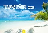 Edition Seidel Premium Kalender Traumstrände 2025 Format DIN A3 Wandkalender Karibik Malediven Seychellen Dominikanische Republik Strand Meer Kü