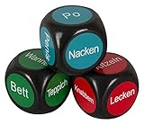Erotische Würfel für Paare, Würfel mit Aufdruck für verschiedene Sex-Stellungen, Orte, Zubehör und Körperregion, Spiel für Männer und Frauen (Lust-Würfel)