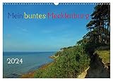 Mein buntes Mecklenburg (Wandkalender 2024 DIN A3 quer), CALVENDO Monatskalender: Mein buntes Mecklenburg, die mecklenburger Landesfahne beinhaltet ... auszudrücken vermögen (CALVENDO Orte)