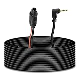 MEIRYFA 4-Pin Dash Cam Kabel Rückfahrkamera Draht 4-Pin Stecker auf 2.5mm Stecker Auto Backup Kamera Reverse Spiegel Verlängerungskabel für LKW, RV, Bus (10M)
