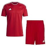 adidas Fußball Campeon 23 Trikotset Trikot Shorts Kinder rot Gr 128