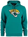 New Era - NFL Jacksonville Jaguars Team Logo Hoodie - Blaugrün Größe L, Farbe Blaugrü