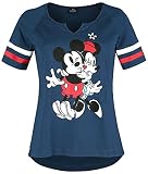 Mickey Mouse Micky Maus Buddies Frauen T-Shirt blau L
