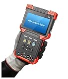 OUTFYT T73 4-Zoll-Bildschirm CCTV Tester Unterstützt H.265/H.264 4K IP-Kamera TVI, AHD, CVI 3.0 Kameratest IP-Konfiguration IPC-Test,Multifunk
