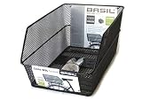 Basil Fahrradkorb Cento WSL, Black, 45 x 31 x 22 cm, 11205