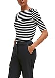 comma Damen 60.2.61.12.130.2128746 T-Shirt, 59G4 blau, 42