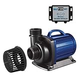 AquaForte Filter-/Teichpumpe DM-30.000 Vario S, 115-335W, Förderhöhe 9,5m, regelbar mit externem Controller. Ideal als Teichpumpe oder als Bachlauf- / Wasserfallpump