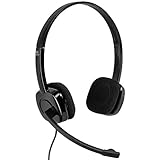 Logitech H150 Kopfhörer mit Mikrofon, Stereo-Headset, Mikrofon und Kopfbügel Verstellbar, Schaumstoff-Ohrpolster, Audio/Mikrofon Dualanschluss mit zwei 3,5mm Klinken, PC/Laptop - Schw