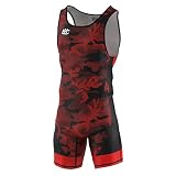 Extreme Hobby Wrestling-Trikot für Männer Havoc, Kompressionstrikot REH-TECHRESPONSE One-Piece Sleeveles Bodysuit Ringer-Trikot H