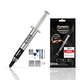 Xynetic® Wärmeleitpaste – High End Thermal Paste 4 Gramm – Höchste Wärmeleitfähigkeit CPU Paste 12.8 W/m-k - Perfekt optimierte Formel Wärmeleitpaste CPU – Kühlpaste für CPU, GPU, Spielk