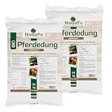 2 x 15kg HaGaFe Bio Pferdedung, Pferdemist, Universaldünger,Bio - Dünger, Dung, Mist, Naturdünger, Gartendüng