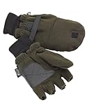 Pinewood Angel- & Jagdhandschuhe - Praktische 2-in-1 Fleece Handschuhe mit integrierten Taschen für Handwärmer und mit hochwertiger Thinsulate-Isolierung für warme H