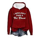 Kapuzenpullover Damen Hoodie Waffel Pullover mit Taschen Kordelzug Sweatshirt Langarmshirt Lässig Oberteile Schwarzer Hoodie Damen Pullover Damen Oversize Lang Hoodie Mit ReißVerschluss Damen L