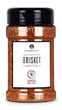 Ankerkraut Brisket BBQ Rub, Gewürz für Rinderbrust aus dem Smoker oder Grill, mit Zwiebel, Paprika, Knoblauch, Rot, Pulled Beef vom Rind, 230 g im S