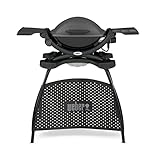 Weber 52020853 Q 1400 Elektrischer Grill, Dunkelg