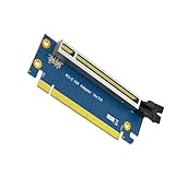 PLCPDM PCIE 16X Grafikkarten-Erweiterung mit goldenem Fingerschlitz, einfache Installation für 1U2U Serverg