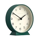 NEWGATE® M Mantel Echo schreibtischuhr | Modernes rundes Design | Eden grün | Leicht lesbare Zahlen | Zeitgenössischer Stil für Schreibtisch, Tisch, Reg