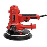 TaNeHaKi Handheld Trockenbauschleifer,1200 W Deckenschleifer, Led Putzschleifer,Wandschleifer Mit Vakuumstaubsammlungssy