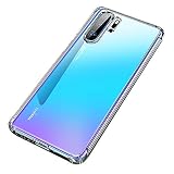 Uluck Gehäuse kompatibel mit Huawei P30 Pro, kristallklarem Anti-gelbem Ultra Slim Soft TPU Silikon-Schockdicht, Anti-Kratzer-Telefonhülle Abdeckung-Reiner klar (6,47 Zoll)