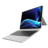 12,3-Zoll-2-in-1-Touchscreen-Tablet-Laptop, 3K-UHD-Tablet mit J4125-Prozessor, 8 GB DDR4-Computer-Tablet mit Magnetischer Tastatur, BT5.0, WLAN, Zwei Lautsprecher für Win 10 (EU-Stecker 8 GB + 1 TB)