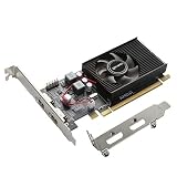 QTHREE Radeon HD 6570 1GB DDR3 2X HDMI Grafikkarte, Low Profile, PCI-Express 2.0 x16, Computer GPU, Graphics Card for PC
