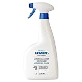Cramer Mineralguss Badreiniger 750 ml gegen Kalk und Schmutz - Sprühreiniger für Mineralguss, Waschbecken, Badewannen - schonender Spezialreiniger für glänzende & matte Kunststein-Ob