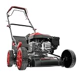 Güde EW 410-144 R Eco Wheeler Benzin-Rasenmäher - 4-Takt Motor, 144 Kubikzentimeter Hubraum, 2,5 Kilowatt, 3,4 PS, 41 Zentimeter Schnittbreite, 2,5-7,5 cm Schnitthöheneinstellung, Hinterradantrieb