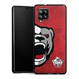 DeinDesign Silikon Hülle kompatibel mit Samsung Galaxy A42 5G Case schwarz Handyhülle Eisbären Regensburg Offizielles Lizenzprodukt Eishockey