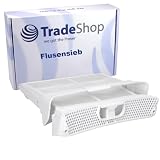 Trade-Shop Flusensieb/Flusenfilter/Klappsieb kompatibel mit Constructa CWK3H000, CWK3M200, CWK3W200, CWK4W361, CWK4W361CH, CWK4W362NL, CWK5W460