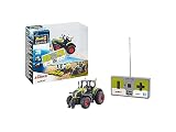 Revell Mini RC Claas 960 Axion Traktor I Ideal für Kinder ab 8 Jahren I Hochdetailliertes Design I 2-Kanal-Fernsteuerung I Schnelle Aufladung über die Fernsteuerung I Perfekt für unterwegs, grü
