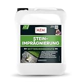 MEM Stein-Imprägnierung, Wasser- und schmutzabweisend, Schützender Abperleffekt, Lösemittelfrei, Transparent, 5