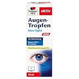 Doppelherz Augen-Tropfen blue light DUO - bei trockenen Augen & Augenallergien - mit Schutz vor UV-Strahlung & blauem Licht - 10