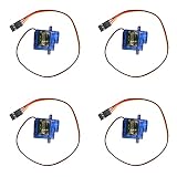 Kufughty 4 StüCke Smart Elektronik Rc Mini 9G 1,6 Kg Servo Motor Sg90 für Rc 250 450 Hubschrauber Flugzeug Auto B
