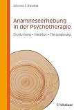 Anamneseerhebung in der Psychotherapie: Strukturierung - Interaktion - Therapieplanung