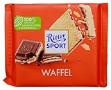 Ritter Sport Waffel Schokolade, 10er Pack (10 x 100g)