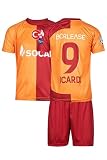 Qycksouth Mauro Icardi #9, 2023/2024 Kinder Trikot Mit Kurz, Fußball Neue Season (Icardi,152,Heim)