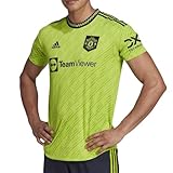 Adidas Manchester United Authentic Third Trikot 2022/2023, grün, S