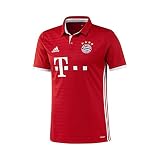 adidas Herren Fußball/Heim FC Bayern München Replica Trikot, Fcb True Red/White, S