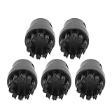 NQILGDOH Dampfmaschinenbürste, Schwarze Dampfgarer-Reinigungsbürste, Ersatzbürste. Kompatibel for Karcher SC1 SC2 SC3 SC4 SC5
