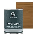 Lignocolor® Holzlasur (750ml Eiche) schützende Lasur für Außen & Innen Wasserb