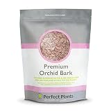 Perfect Plants Premium Orchideenrinde 4qt. | Mulchmischung für epiphytische Pflanzen | Basis für Orchideen-Blumenerde Sub