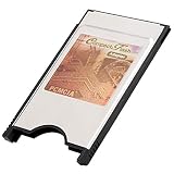 Ausla PCMCIA-Speicherkartenleser, Compact-Flash-PC-Kartenleser, Plug-and-Play-Adapter mit Schützendem Edelstahlgehäuse, Passend für S-Klasse, SLK-Klasse, GLK-Klasse, CLS-Klasse, Klasse E